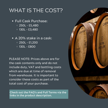 Load image into Gallery viewer, 20% SHARE OF CASK: 250L American Oak, PX