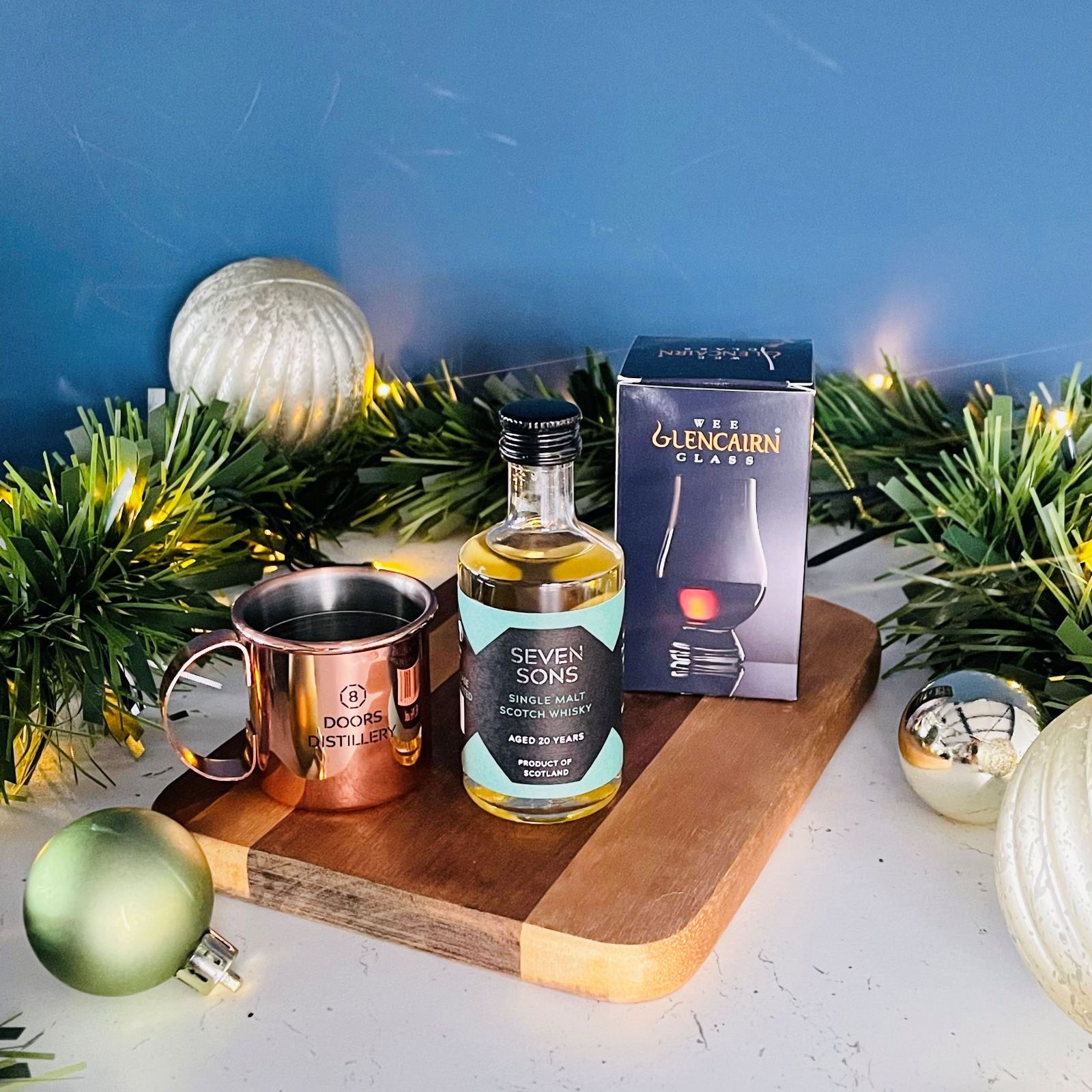 Seven Sons Whisky Taster Set 20yo Single Malt 8 Doors