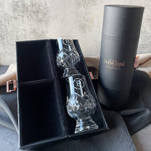 Load image into Gallery viewer, Glencairn Travel Case + 2 x Cut Crystal Glasses