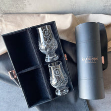 Load image into Gallery viewer, Glencairn Travel Case + 2 x Cut Crystal Glasses