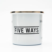 Load image into Gallery viewer, White Enamel Mug