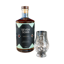 Load image into Gallery viewer, 10yo Single Malt & Crystal Glencairn Glass