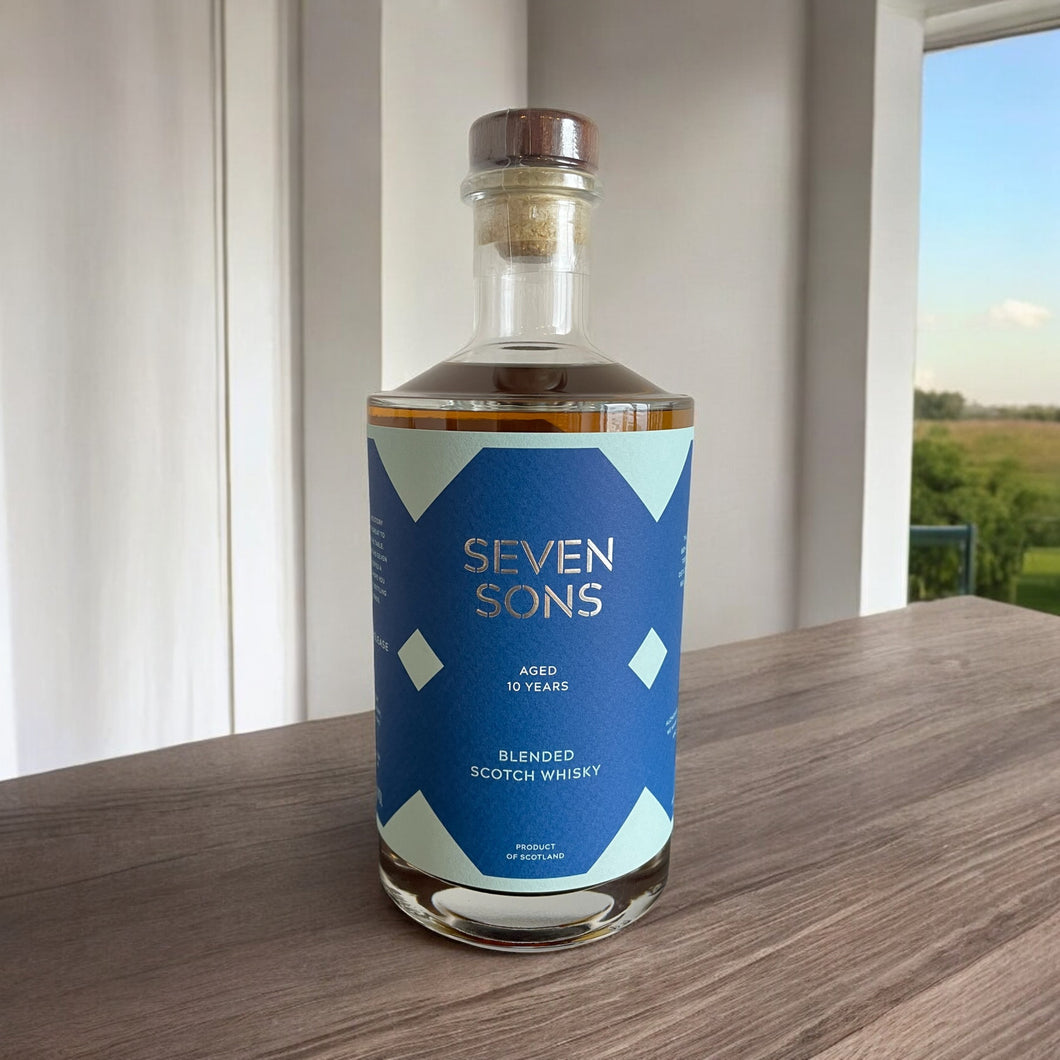 Seven Sons - Blended Scotch Whisky - Aged 10 Years 70cl