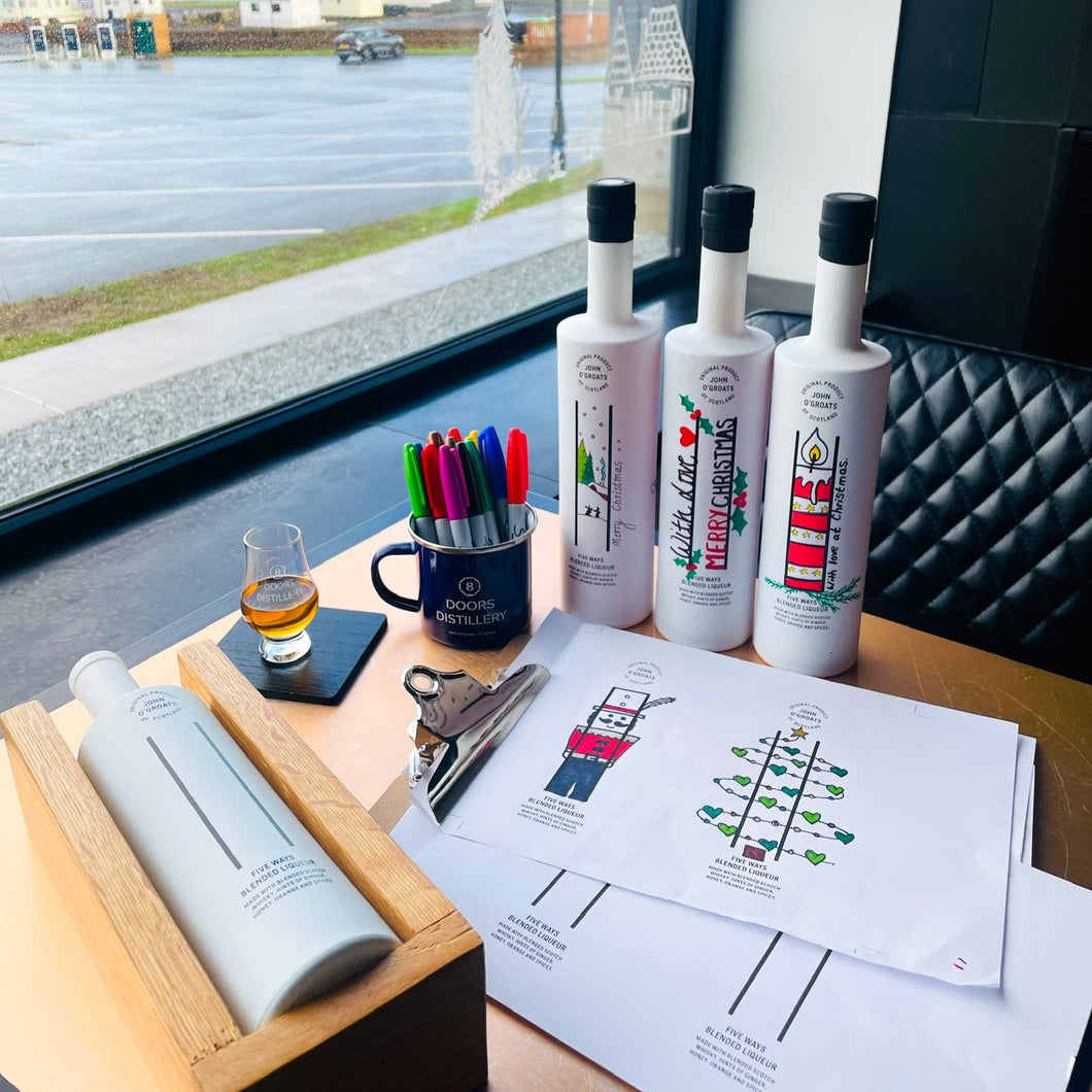 Festive Afternoon - Decorate your own Five Ways bottle