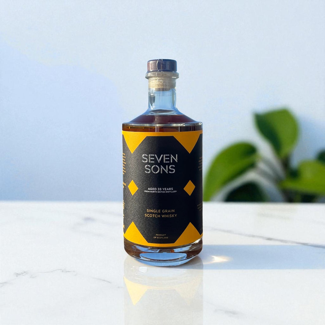 Seven Sons - Single Grain - North British - Aged 33 Years 70cl