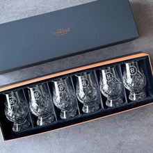 Load image into Gallery viewer, 6 x Cut Crystal Glencairn Glass Box Set
