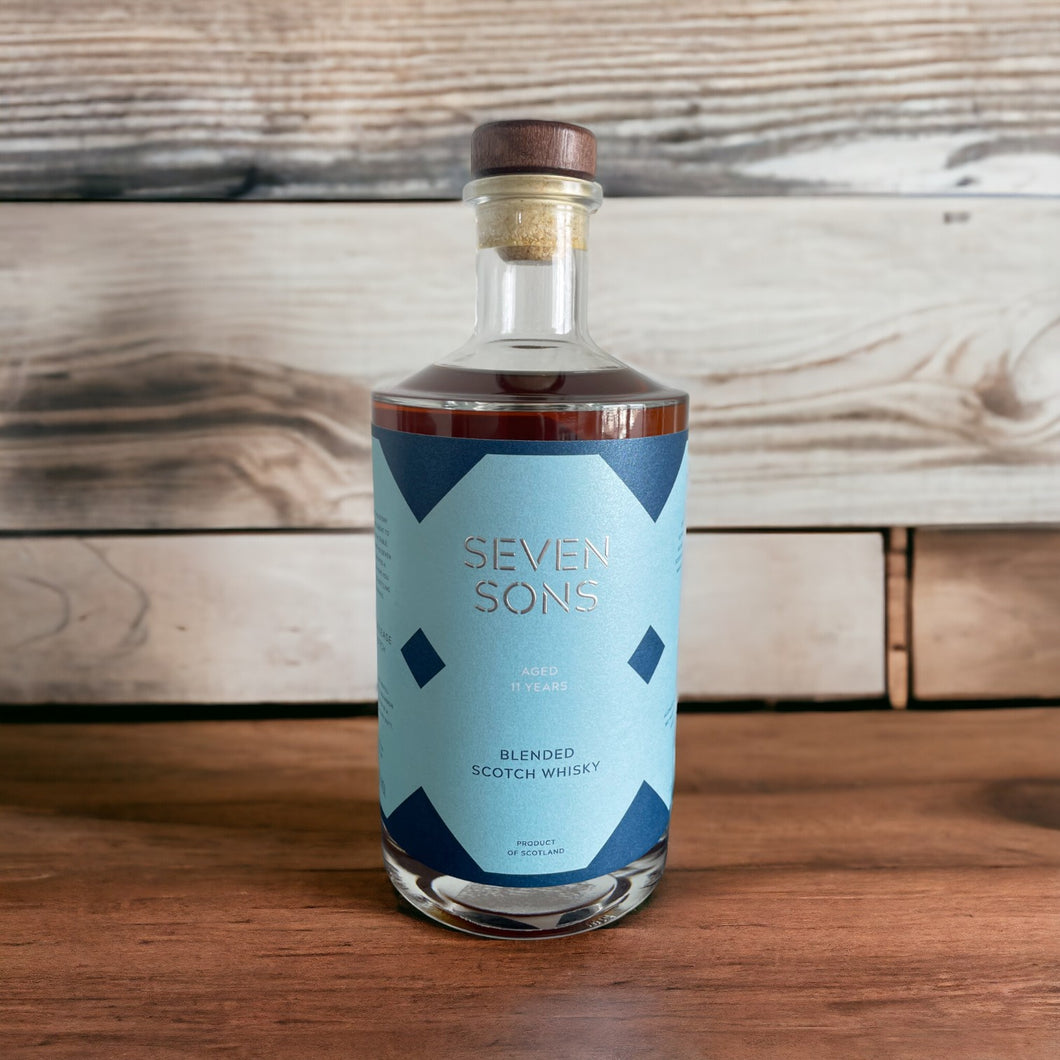 Seven Sons - Blended Scotch Whisky - Aged 11 Years 70cl